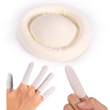 100Pcs/Bag Disposable Anti Static Protective Rubber Finger Cots Tattoo Nail Art Accessory