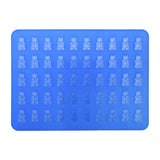 50 Cavities Chocolate Ice Tray Bear Silicone Mould Maker Baking Candy Mold Tool Royal Blue In Australia - Darrahopens