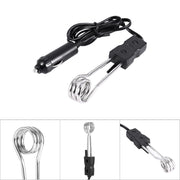 Mini Portable Electric Car Boiled Water Immersion Heater Traveling Camping Picnic New (12V)