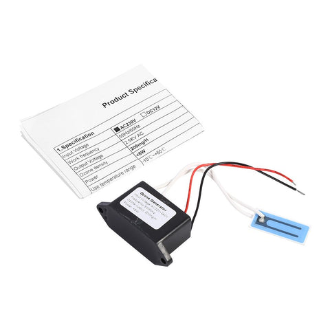 220V Air Purifier For Home Use Ceramic Ozone Generator Parts Density 200mg/H
