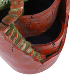 1pcs Hanging Garden Shape Resin Flower Pot For Planting Succulent Plants Garden Decoration Hot
