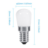 E14 Type 1.5W SMD 2835 Mini Refrigerator Freezer LED Light Lamp Bulb (110V Warm White)