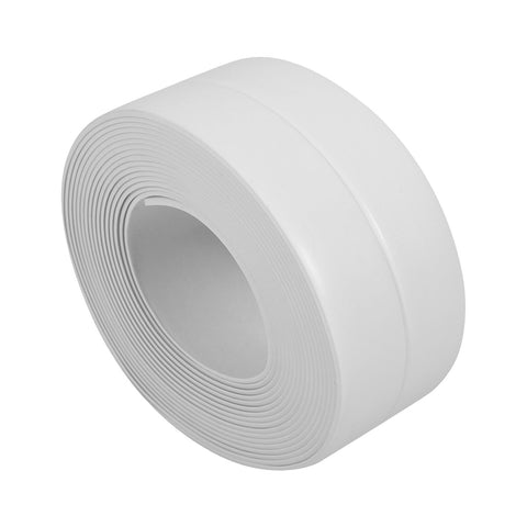 Self Adhesive Bath And Wall Sealing Strip Sink Basin Edge Trim Kitchen (#2 White 38mm x 3.2m) In Australia - Darrahopens