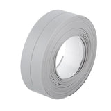 Self Adhesive Bath And Wall Sealing Strip Sink Basin Edge Trim Kitchen (Grey 22mm x 3.2m) In Australia - Darrahopens