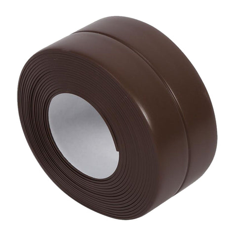 Self Adhesive Bath And Wall Sealing Strip Sink Basin Edge Trim Kitchen (Brown 22mm x 3.2m) In Australia - Darrahopens