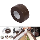 Self Adhesive Bath And Wall Sealing Strip Sink Basin Edge Trim Kitchen (Brown 22mm x 3.2m) In Australia - Darrahopens