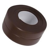 Self Adhesive Bath And Wall Sealing Strip Sink Basin Edge Trim Kitchen (#4 Brown 38mm x 3.2m) In Australia - Darrahopens