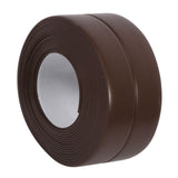 Self Adhesive Bath And Wall Sealing Strip Sink Basin Edge Trim Kitchen (#4 Brown 38mm x 3.2m)