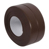 Self Adhesive Bath And Wall Sealing Strip Sink Basin Edge Trim Kitchen (#4 Brown 38mm x 3.2m)