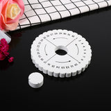 2Pcs Round Square Kumihimo Disc Macrame Braided Cord String Bracelet Handmade Weaving Disk