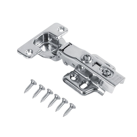 Stainless Steel Hydraulic Hinges For Cabinet Cupboard Closet Wardrobe Door (Full Overlay) In Australia - Darrahopens