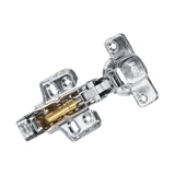 Stainless Steel Hydraulic Hinges For Cabinet Cupboard Closet Wardrobe Door (Full Overlay)