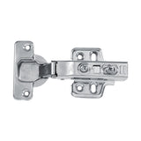 Stainless Steel Hydraulic Hinges For Cabinet Cupboard Closet Wardrobe Door (Full Overlay)