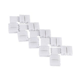 5Pcs L Shape 4pin 10mm Solderless Corner Connectors Adapters For RGB 5050 LED Strip Lights In Australia - Darrahopens