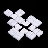 5Pcs L Shape 4pin 10mm Solderless Corner Connectors Adapters For RGB 5050 LED Strip Lights