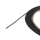 10M Length 2mm Width Black Super Strong Sticky Double Sided Self Adhesive Foam Tape Roll New