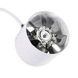 Inline Duct Fan Exhaust Ventilation Home Indoor Air Vent Cooling Steel Blade 220V 20W