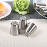 6PCS Stainless Steel Flower Cake Icing Piping Nozzles Decorating Tips Pastry DIY Baking Tools In Australia - Darrahopens