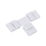 5Pcs Solderless 4pin Clip on Connectors Adapters for 10mm RGB 5050 LED Strip Light (T Shape) In Australia - Darrahopens