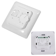 Room Floor Mechanical Manual Heating Thermostat Air Condition Temperature Control Switch 220V