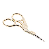 1Pc Stainless Steel Embroidery Sewing Tools Crane Shape Shears Cross Stitch Scissors Gold In Australia - Darrahopens
