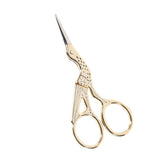 1Pc Stainless Steel Embroidery Sewing Tools Crane Shape Shears Cross Stitch Scissors Gold In Australia - Darrahopens