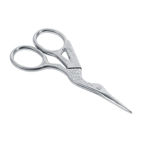 1Pc Stainless Steel Embroidery Sewing Tools Crane Shape Shears Cross Stitch Scissors Silver In Australia - Darrahopens