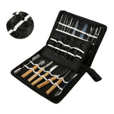 1 Set 46Pcs Carving Tools Kit Portable Vegetable Fruit Food Chisel Kitchen Cutting Products