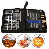1 Set 46Pcs Carving Tools Kit Portable Vegetable Fruit Food Chisel Kitchen Cutting Products