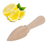 1Pcs Useful Wooden Fruit Orange Lemon Juicer Squeezer Reamer Home Restaurant Kitchen Use New