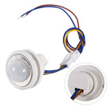 1PC Automatic Infrared Ray Motion Sensor LED Lamp Home Wall Ceiling Mounted Detector Switch
