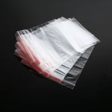 3 Sizes 100Pcs Reusable Zip Lock Clear Plastic Sealing Packaging Bags For Candy Nut Food Storage In Australia - Darrahopens