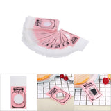 100pcs/Pack Lovely Plastic Candy Biscuit Cookies Gift Packaging Bag Party Supplies (Pink) In Australia - Darrahopens