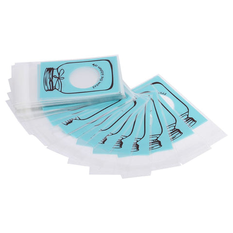 100pcs/Pack Lovely Plastic Candy Biscuit Cookies Gift Packaging Bag Party Supplies (Blue) In Australia - Darrahopens