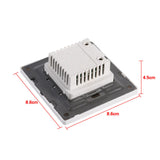 1Pcs Practical Home Wall Mounted Rotary Knob Lamp Brightness Controller Panel Dimmer Switch New