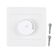 1Pcs Practical Home Wall Mounted Rotary Knob Lamp Brightness Controller Panel Dimmer Switch New