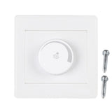 1Pcs Practical Home Wall Mounted Rotary Knob Lamp Brightness Controller Panel Dimmer Switch New