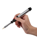 4 In 1 Cordless Butane Gas Soldering Iron Kit Temperature Adjustable Welding Torches Tool