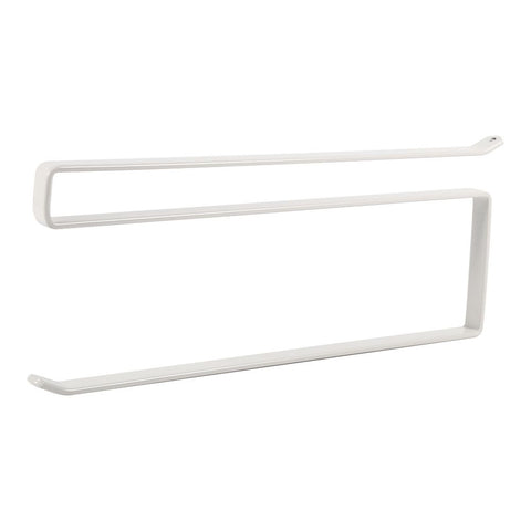 Under Cabinet Paper Roll Towel Hanging Holder Rack Stainless Metal Kitchen Storage Organizer