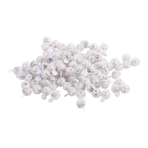 100Pcs/lot Round Flash Ball Lamps Balloon Lights Christmas Wedding Party Decoration Yellow