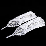 Vintage Syle Ivory Lace Flower Bride Bridal Rhinestone Sexy Fingerless Gloves Wedding Ivory In Australia - Darrahopens