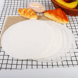 50Pcs Bamboo Steamer Dim Sum Paper Non Stick Under Steam Mat Kitchen Restaurant Use (10inch) In Australia - Darrahopens