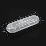 Plastic Electric Toothbrush Storage Organizer Box Case Holder Bathroom Travel Camping Portable