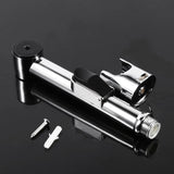 Home Bathroom Handheld Portable Chrome Plated ABS Shattaf Toilet Bidet Shower Spray