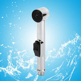 Home Bathroom Handheld Portable Chrome Plated ABS Shattaf Toilet Bidet Shower Spray