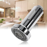 Chrome Finish Dual mode Replacement Home Kitchen Faucet Spray Shower Head Durable