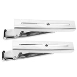 2x Kitchen Stainless Steel Microwave Oven Bracket Sturdy Foldable Stretch Wall Mount Rack Shelf In Australia - Darrahopens