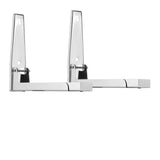 2x Kitchen Stainless Steel Microwave Oven Bracket Sturdy Foldable Stretch Wall Mount Rack Shelf In Australia - Darrahopens
