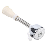 Kitchen Adjustable Water Saving Tap Hose Faucet Aerator Diffuser 360° Swivel Nozzle Spout