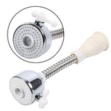 Kitchen Adjustable Water Saving Tap Hose Faucet Aerator Diffuser 360° Swivel Nozzle Spout